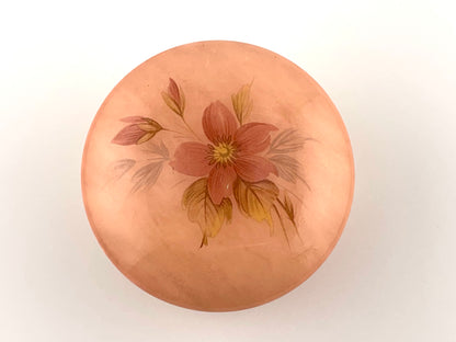 Peach/Pink Onyx Trinket Box