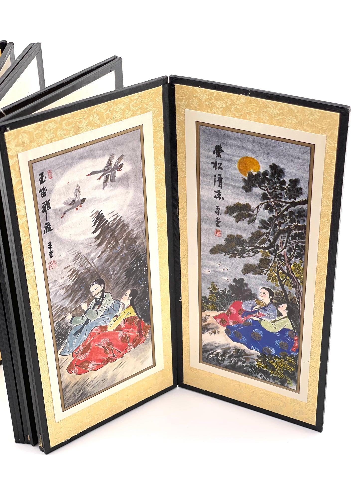 Korean Mini Folding Screen 8 Panels