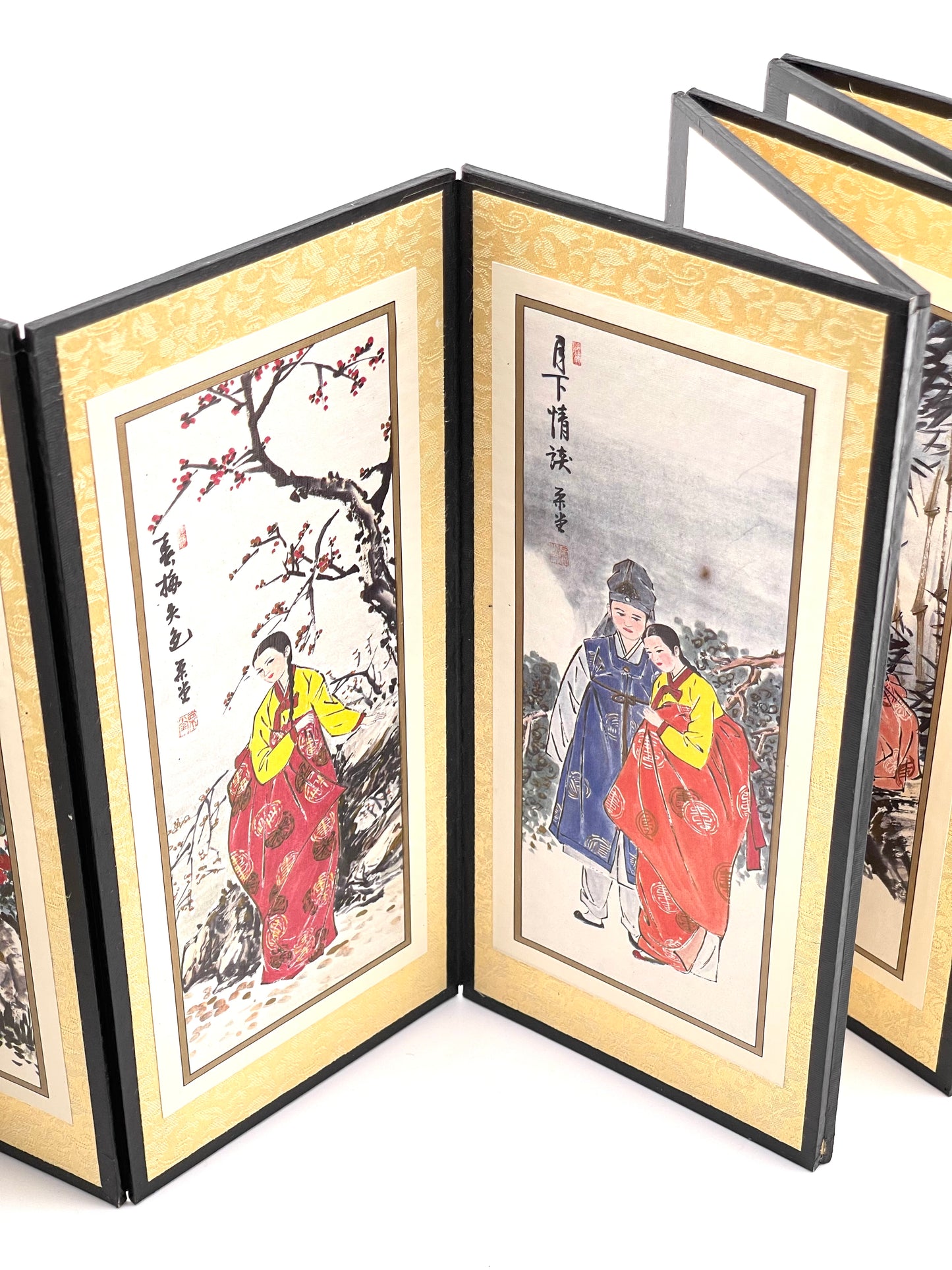 Korean Mini Folding Screen 8 Panels