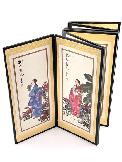 Korean Mini Folding Screen 8 Panels