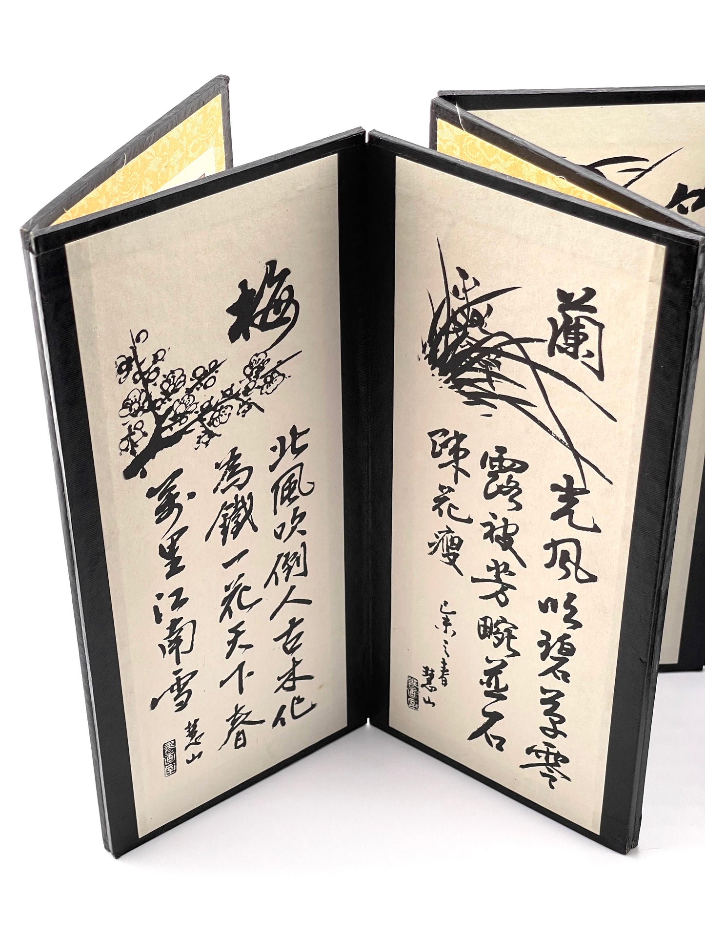 Korean Mini Folding Screen 8 Panels