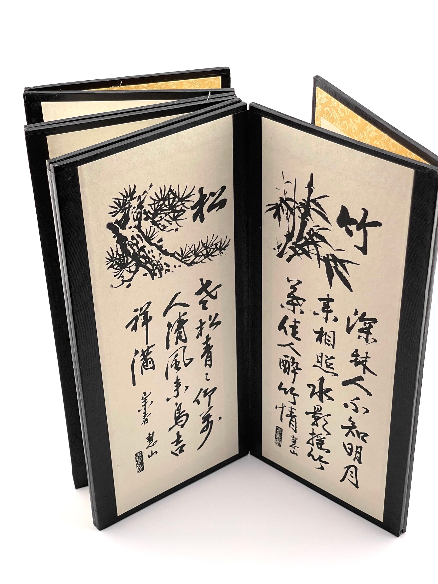 Korean Mini Folding Screen 8 Panels